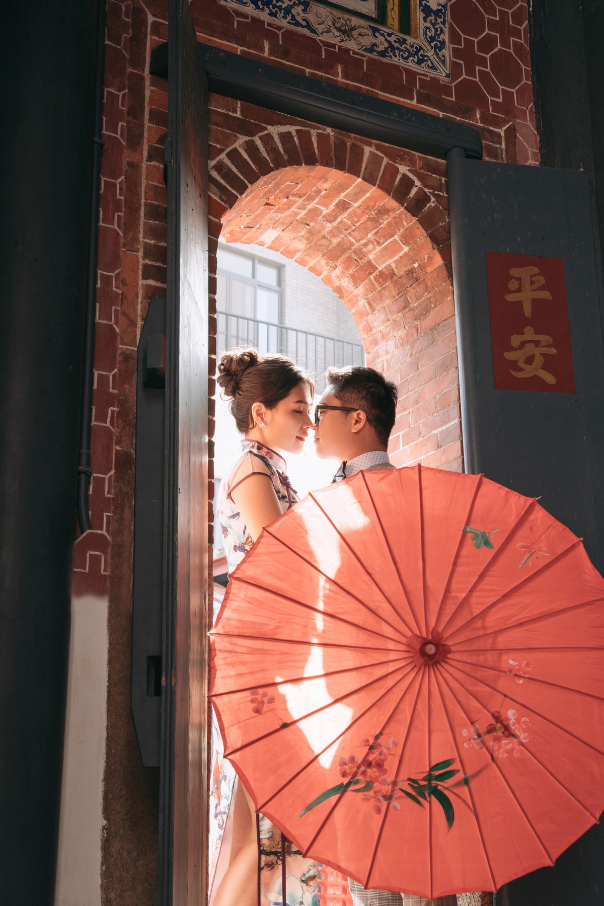 台南婚紗外拍,安平老街婚紗照